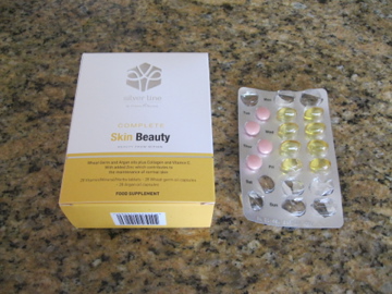 Skin Beauty vitamins and oil capsules supplements