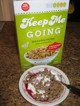 Keep Me Going breakfast cereal