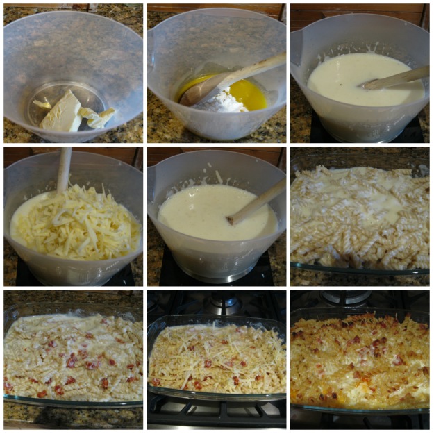 cheesy chorizo macaroni